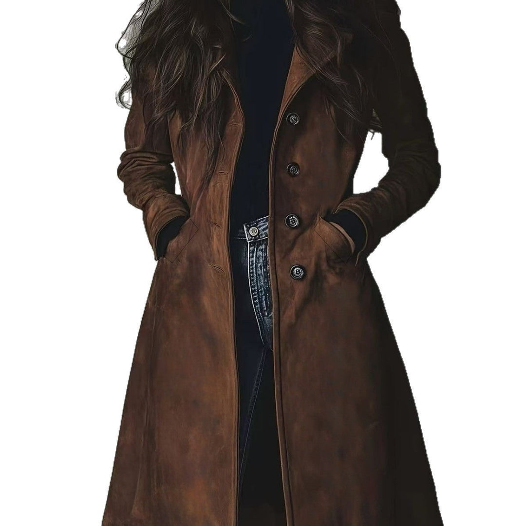 Dam Elegant och Snygg Trenchcoat