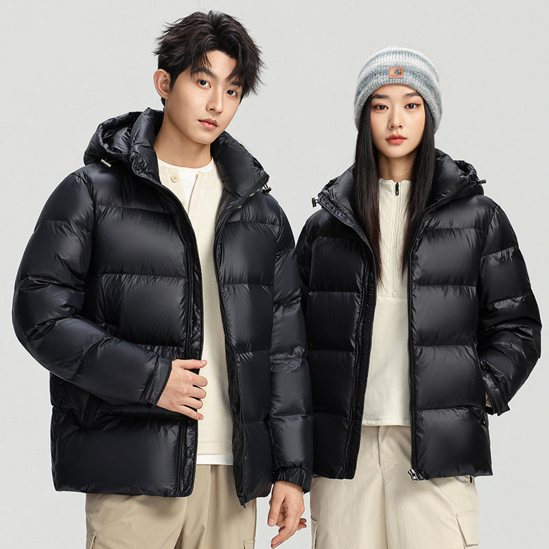 Unisex Dunjacka med Huva