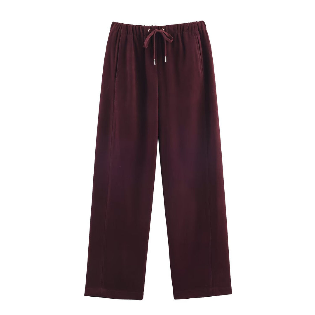 Dam Boxy med huva jacka in sammet look med hel Zip och Elastic fåll