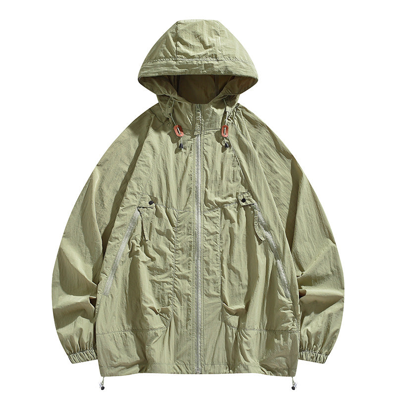 Unisex Lätt Andningsbar Outdoorjacka