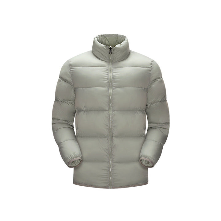 Herr Vadderad Steppjacke med Hög Ståkrage och Thermischer Isolierung