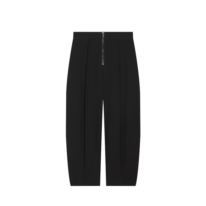 Dam Kort Skärning Utility Blouson Jacka med Drawstring Waist och Patch Fickor