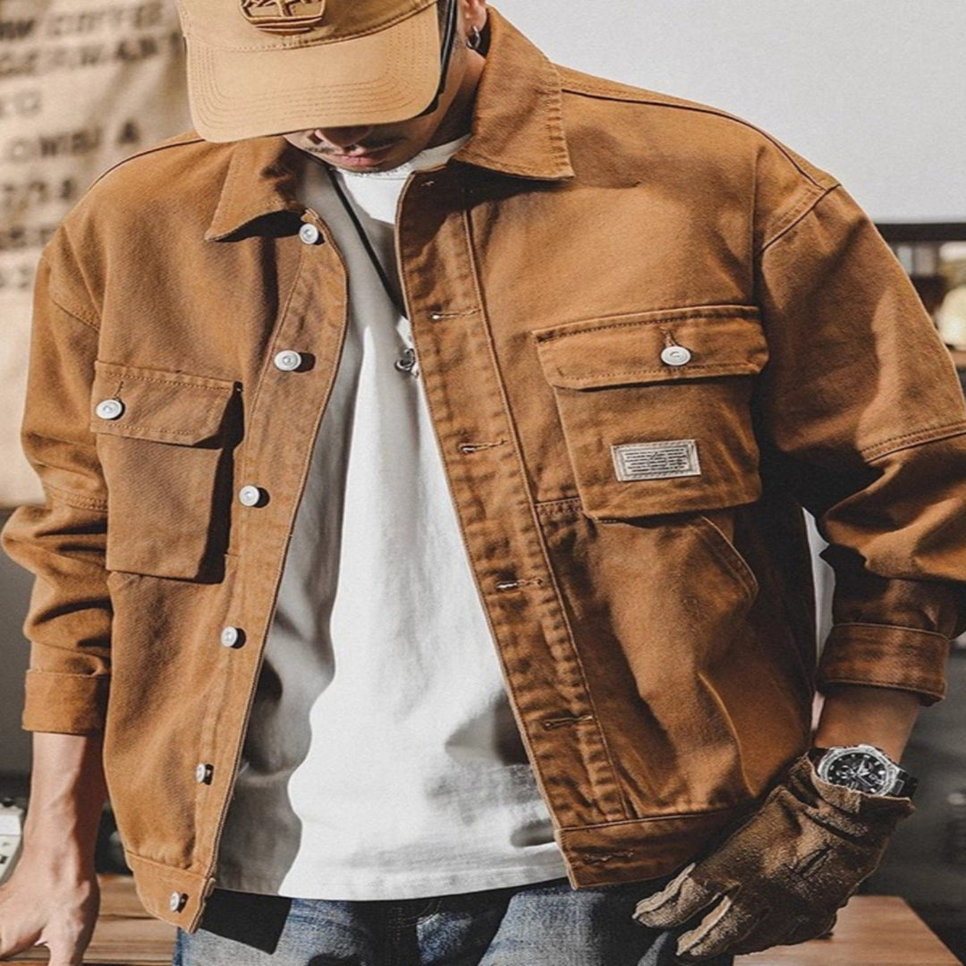 Herr Funktionell Modejacka i Urban Stil