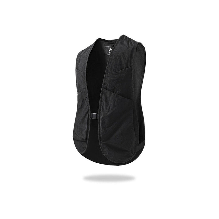 Unisex lätt utilityväst med Mesh Back och Multiple framfickor