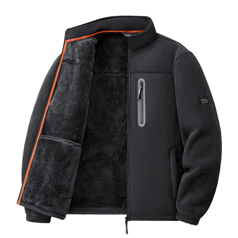 Herr Varm Fleece Jacka
