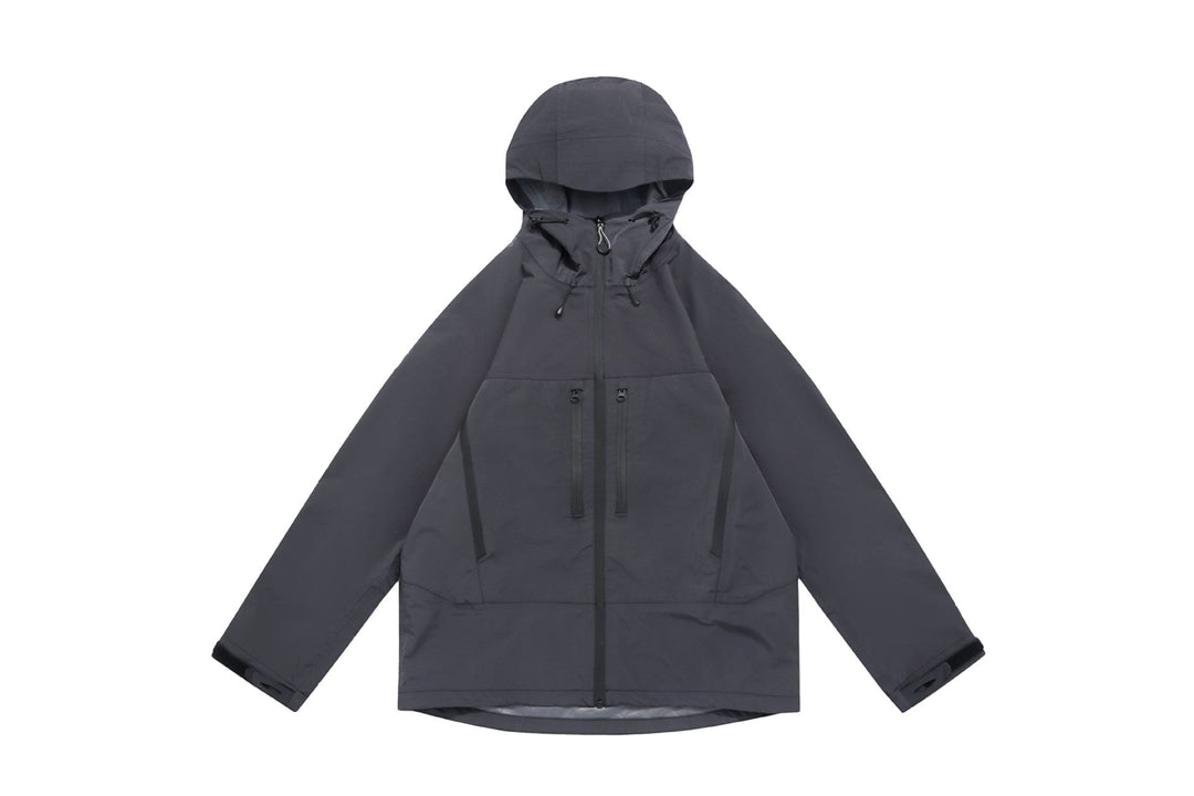 Unisex Teknisk med Huva Outdoor Jacka med Taped Dragkedjor