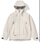 Herr Technical Insulating Softshelljacka med Huva och Fleece Inre Krage