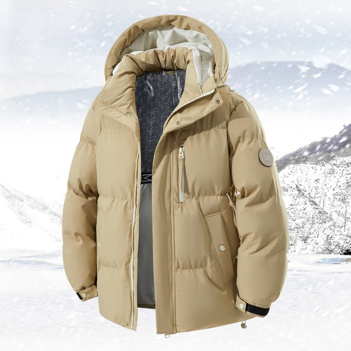 Herr vinter isolerad Ner Jacka