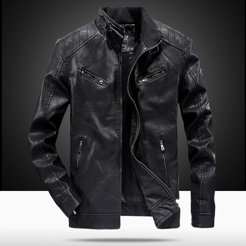 Herr Sportig Biker Jacka