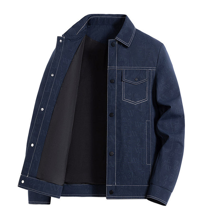 Herr Fashion Pullover Jacka