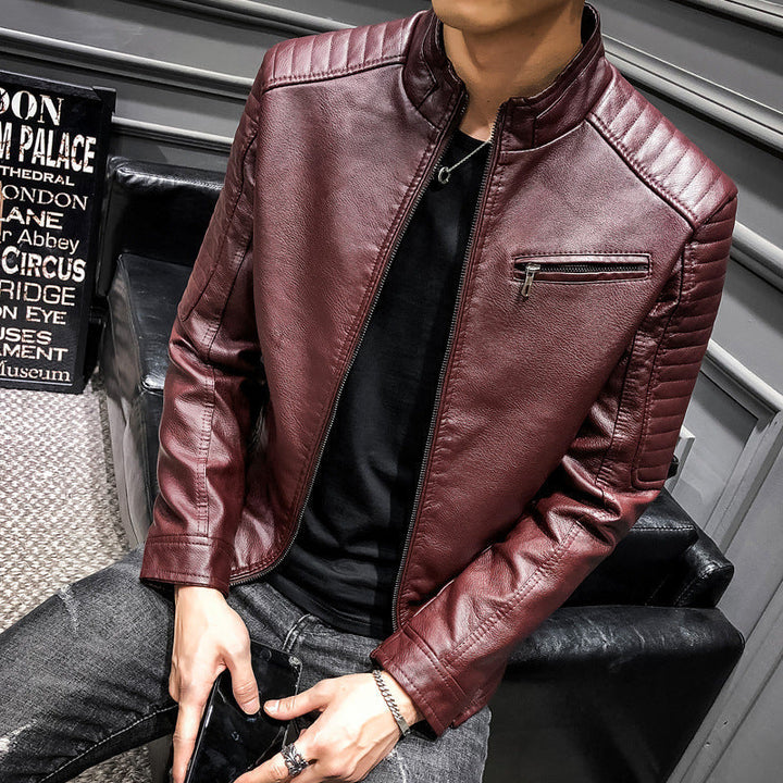 Herr Stilren Biker Jacka
