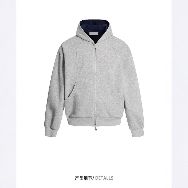 Herr Sportig Fleece Jacka