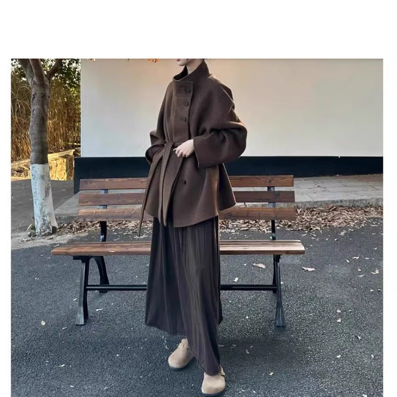 Dam modern oversize ull jacka