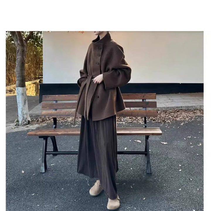 Dam modern oversize ull jacka