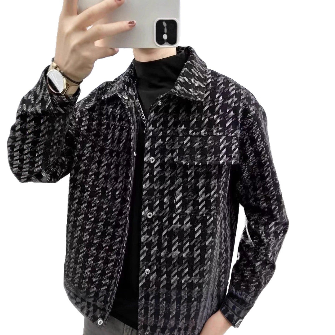 Herr Mode Houndstooth Jacka