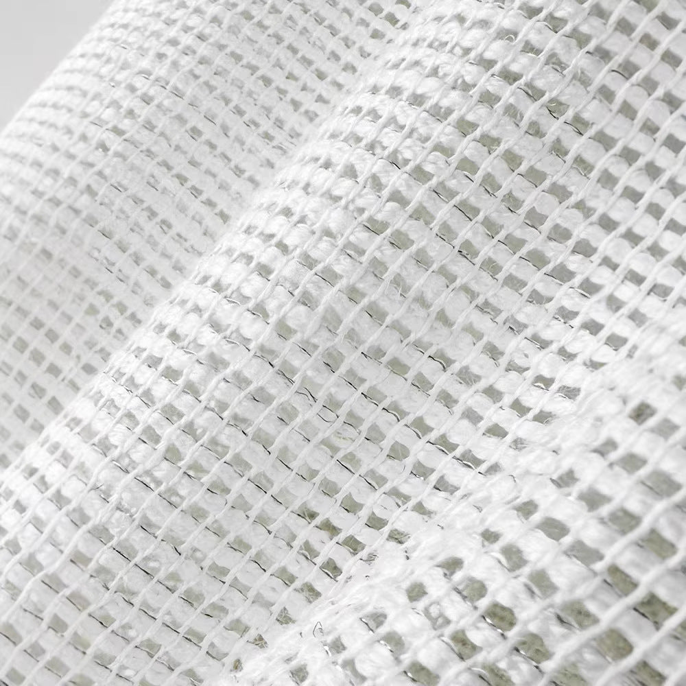 Dam modern Boucle jacka med praktiska fickor
