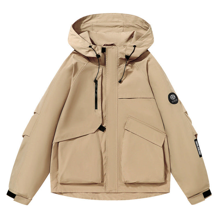 Dam Utility softshelljacka med huva, vattenavvisande Membrane och Multifunction fickor