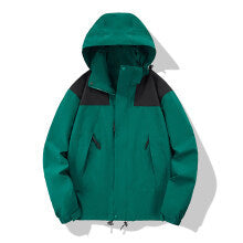 Unisex lätt Technical Softshell outdoorjacka med huva och Adjustable fåll