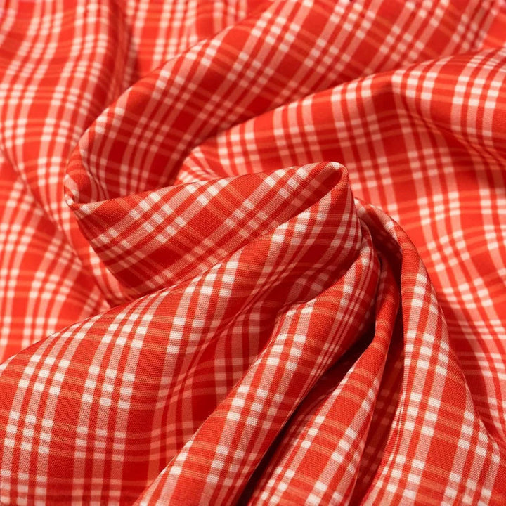 Dam Checked Kort Jacka med Cape Overlay, Bow Tie Stängning och Extra Wide Ärmar