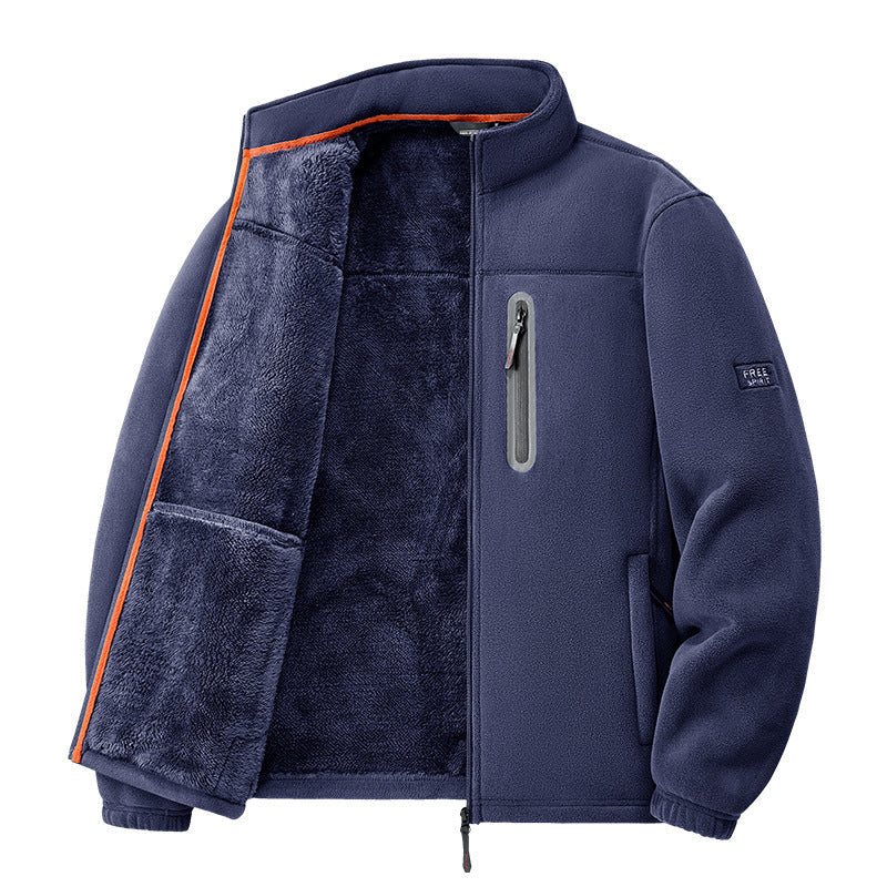 Herr Varm Fleece Jacka