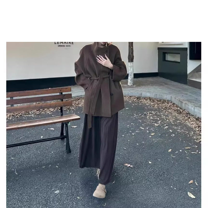 Dam modern oversize ull jacka
