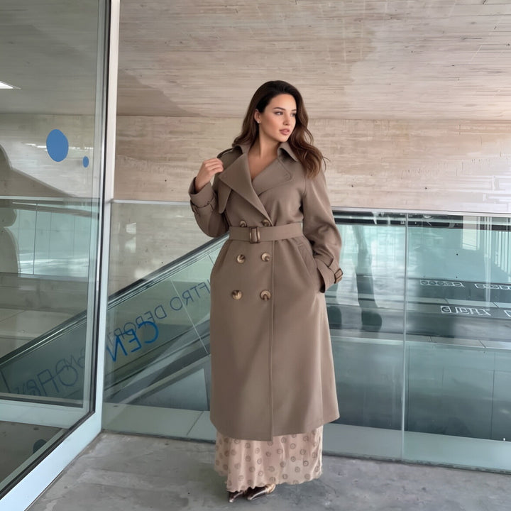 Dam Modern och Elegant Trenchcoat