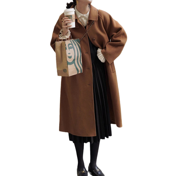 Dam modern oversize ull jacka