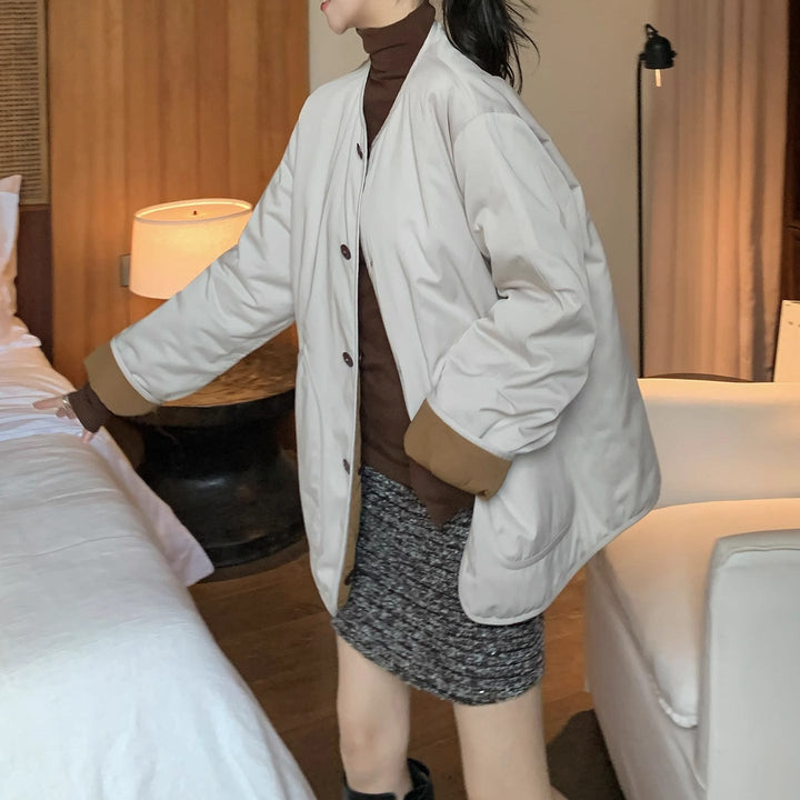 Dam bekväm oversize jacka