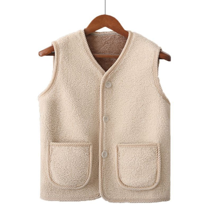 Dam mysig väst tillverkad av Teddy fleece