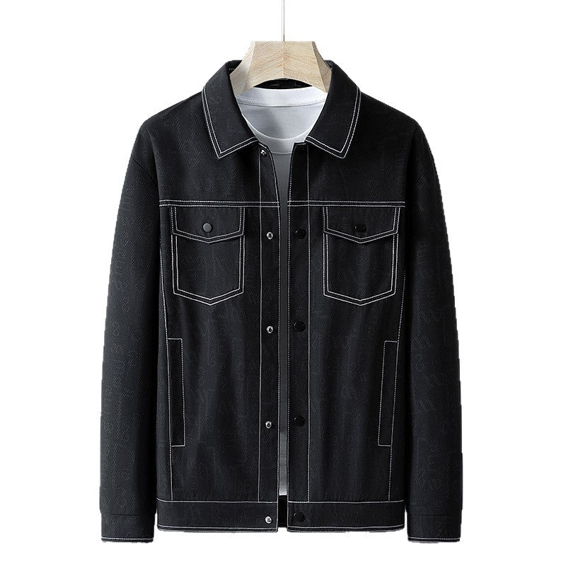 Herr Fashion Pullover Jacka