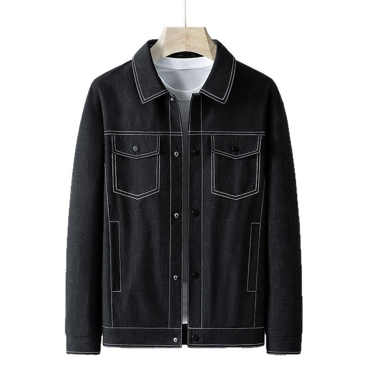 Herr Fashion Pullover Jacka