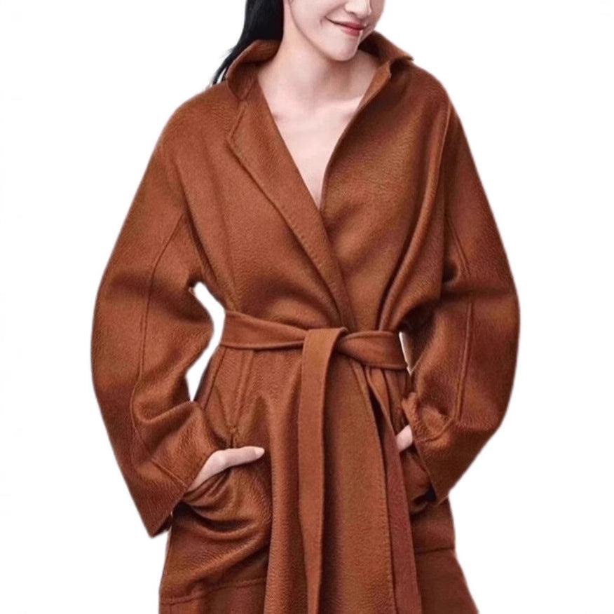 Dam elegant och bekväm Wrap jacka Drune