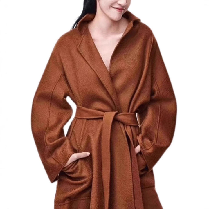 Dam elegant och bekväm Wrap jacka Drune