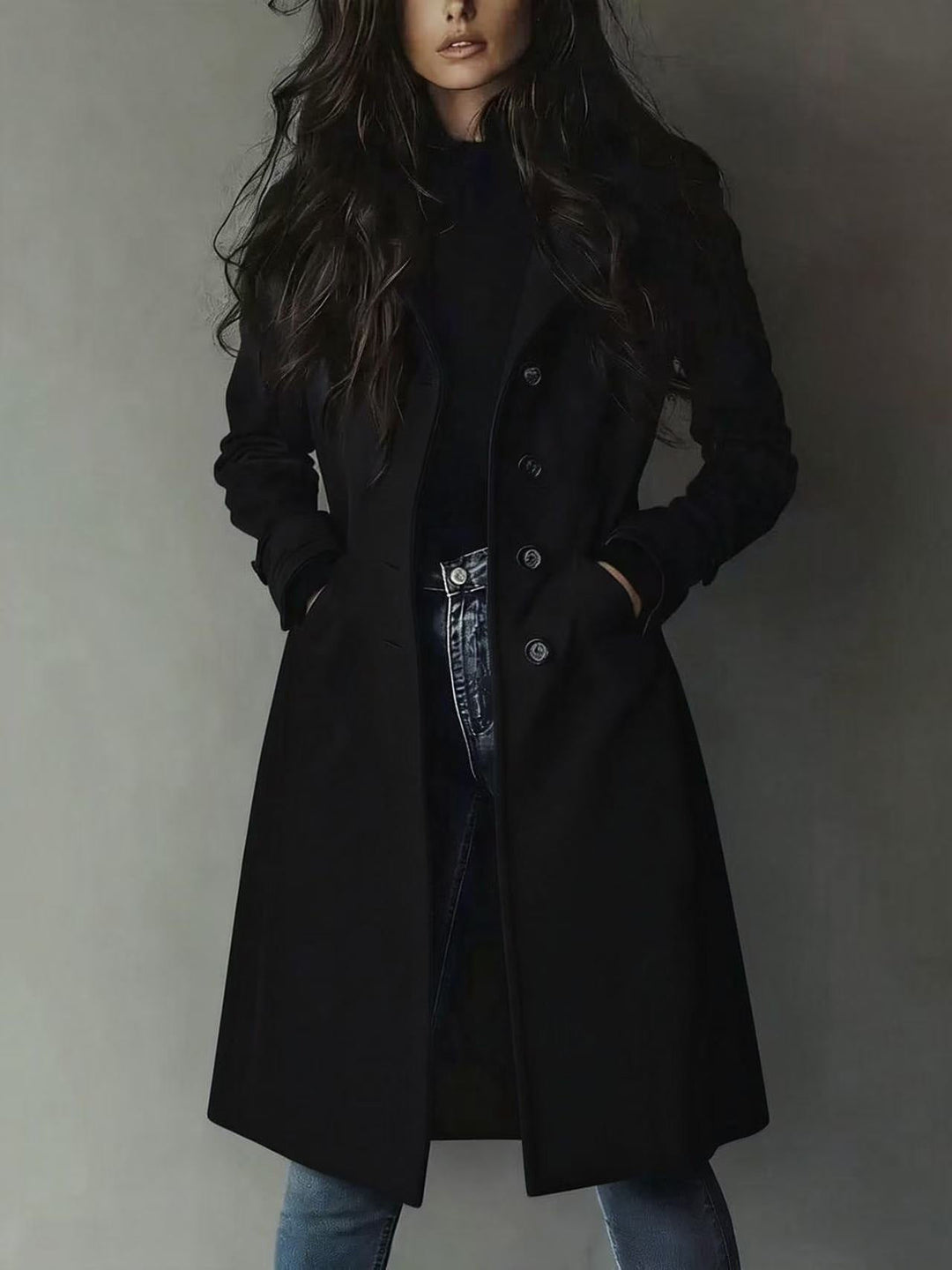 Dam Elegant och Snygg Trenchcoat