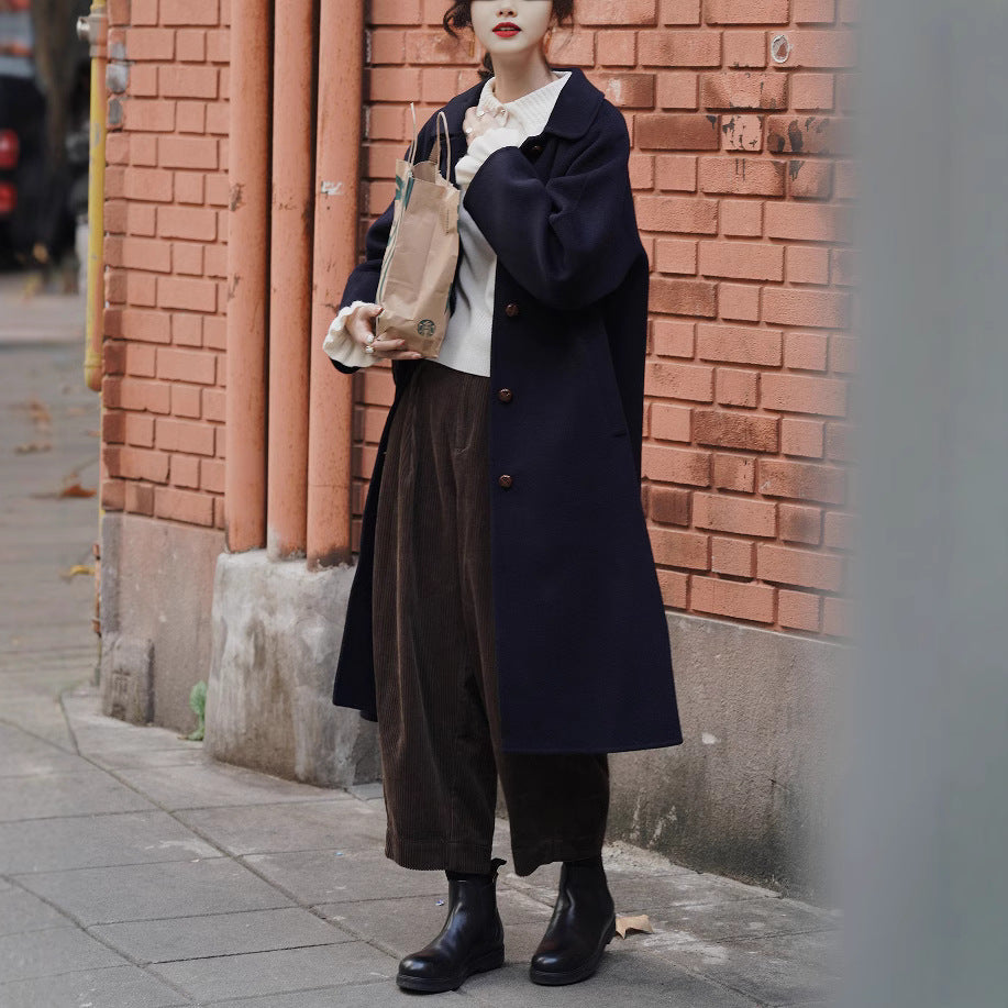 Dam modern oversize ull jacka