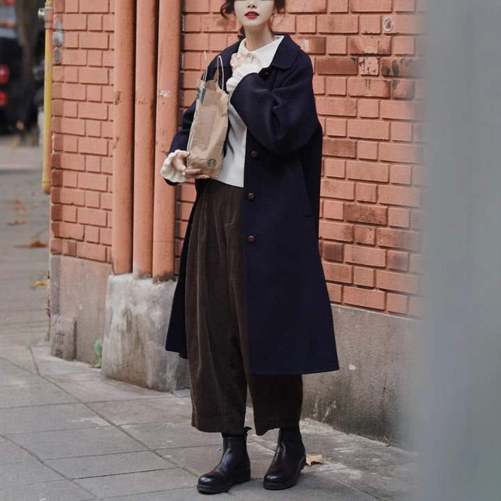 Dam modern oversize ull jacka