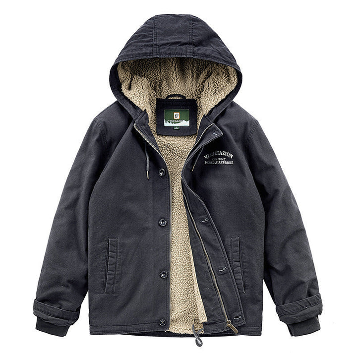 Dam Modern Övergångsjacka med Fleece Foder