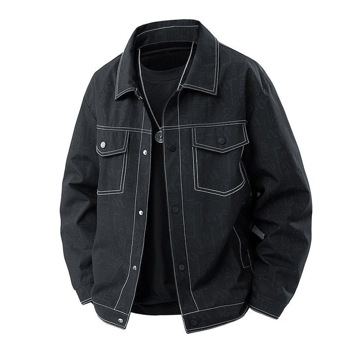 Herr Fashion Pullover Jacka