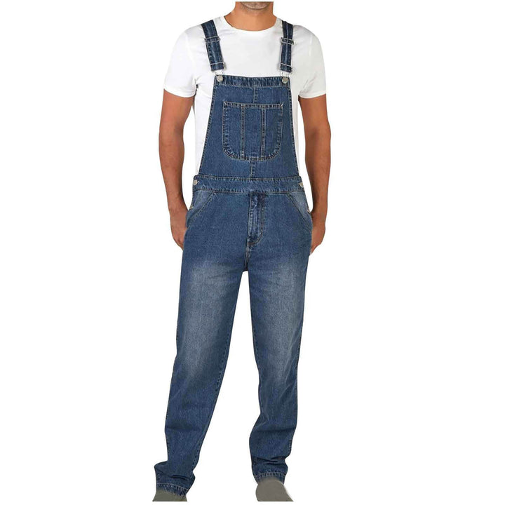 Herr overalls robust med justerbar straps