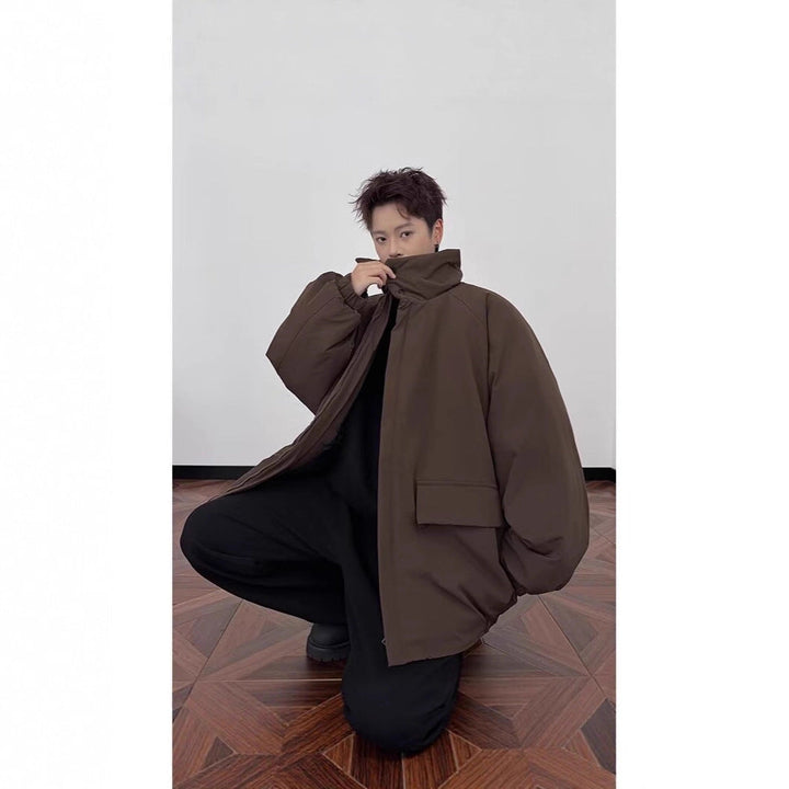 Herr Ultra-Lightweight Oversized Dun Jacka