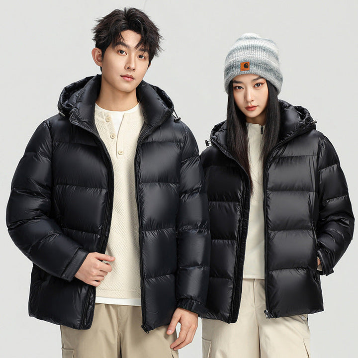 Unisex Dunjacka med Huva