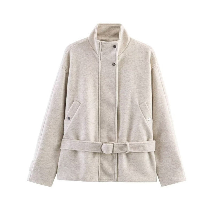 Dam modern och reversible ulljacka