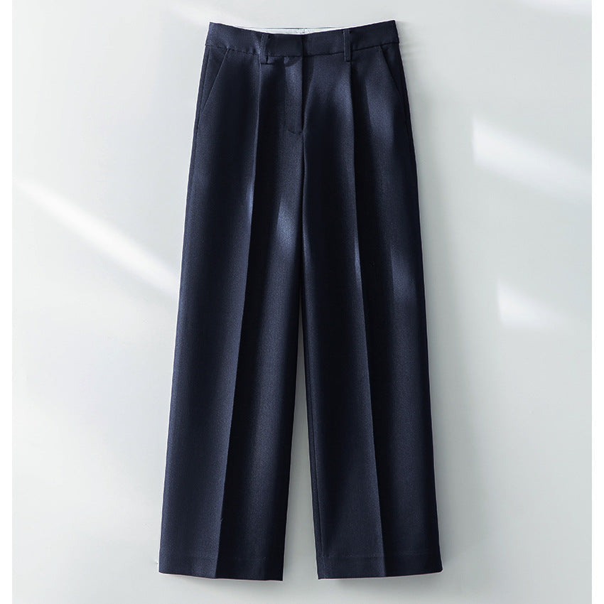 Dam kort jacka med round neck, boxy silhuett och flap fickor