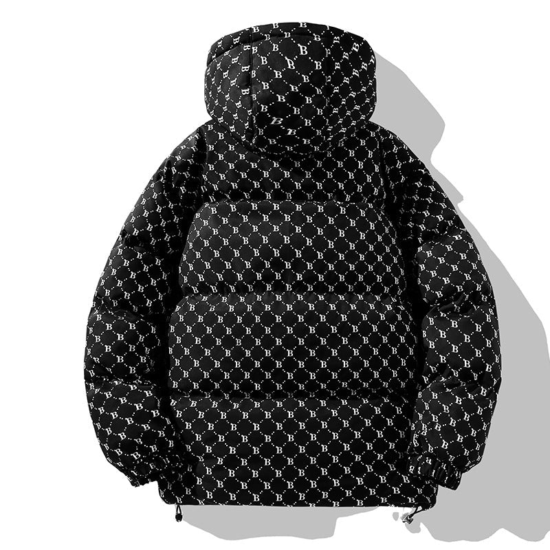 Herr Vadderad Parka med Termisk Isolering Vattenavvisande Surface och Multifunctional Fickor