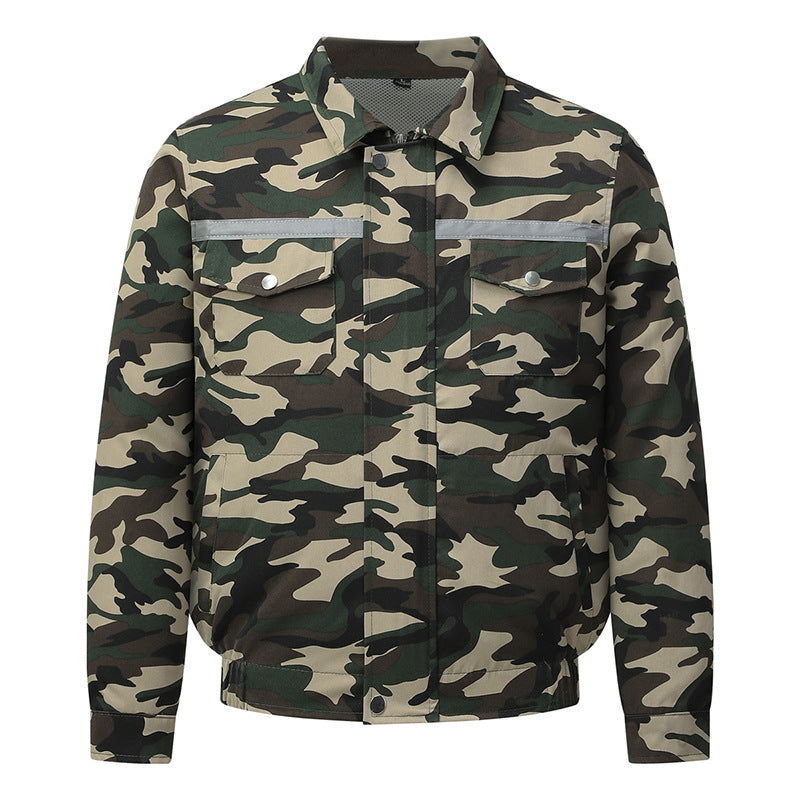 Unisex Nan Cooling Work Jacka med Integrated Ventilation System
