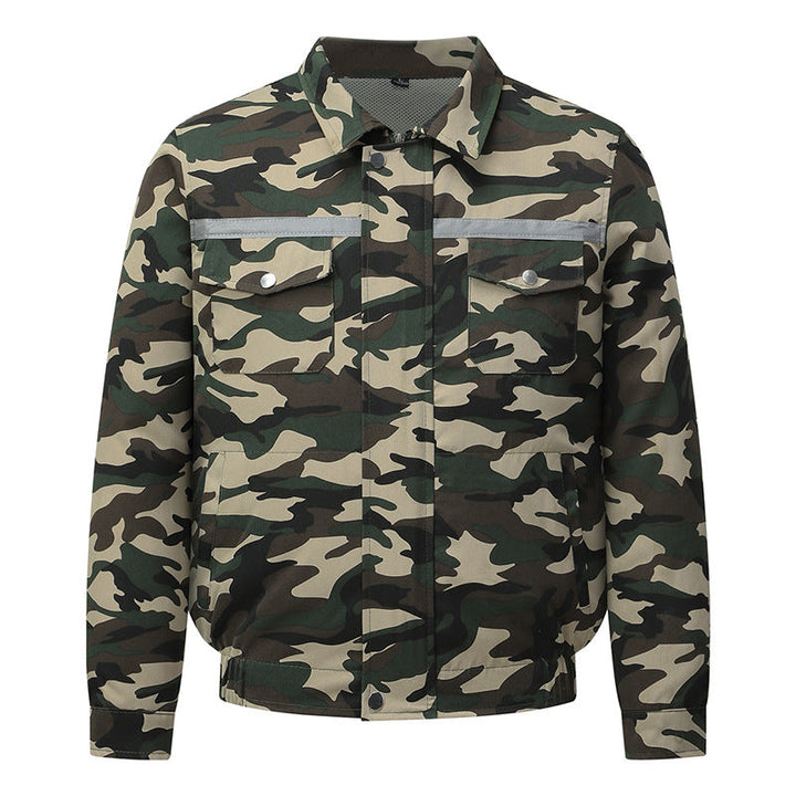 Unisex Nan Cooling Work Jacka med Integrated Ventilation System