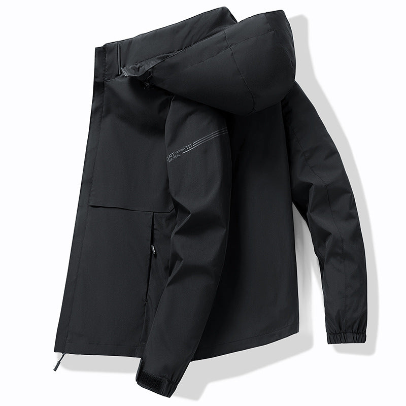 Herr vattenavvisande vinter parka med Thermo-Reflective quiltat foder och Huva