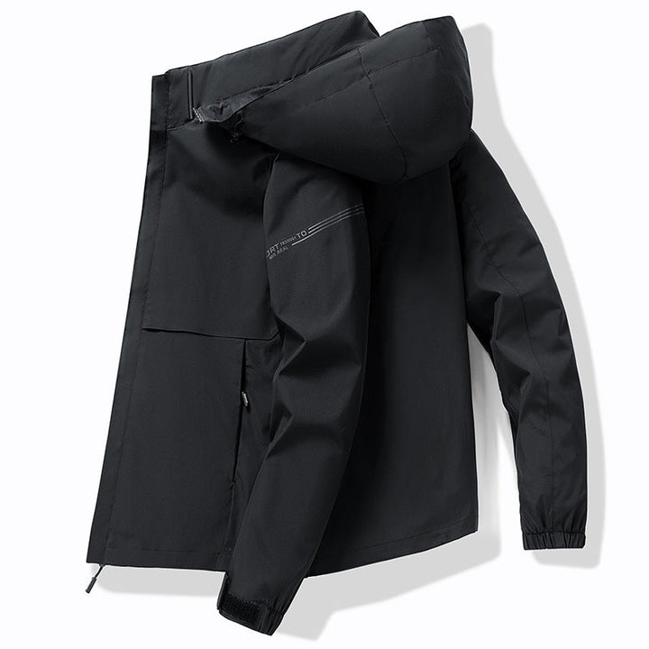 Herr vattenavvisande vinter parka med Thermo-Reflective quiltat foder och Huva