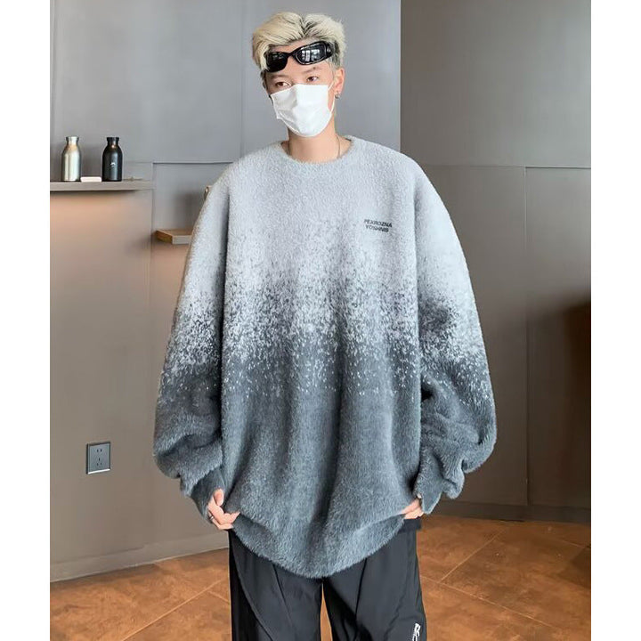 Herr Oversized Fleece Tröja