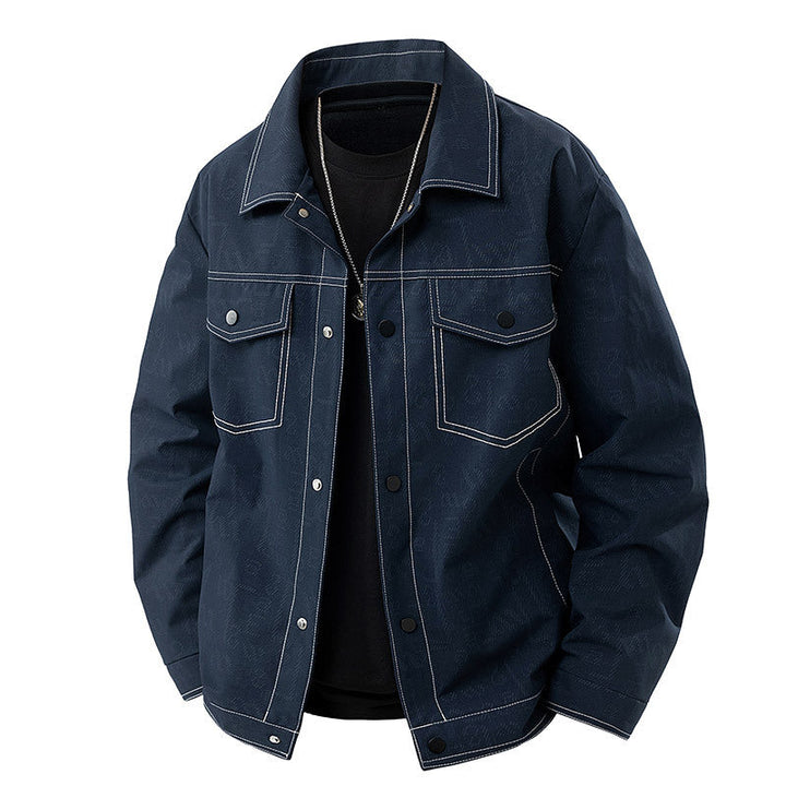 Herr Fashion Pullover Jacka